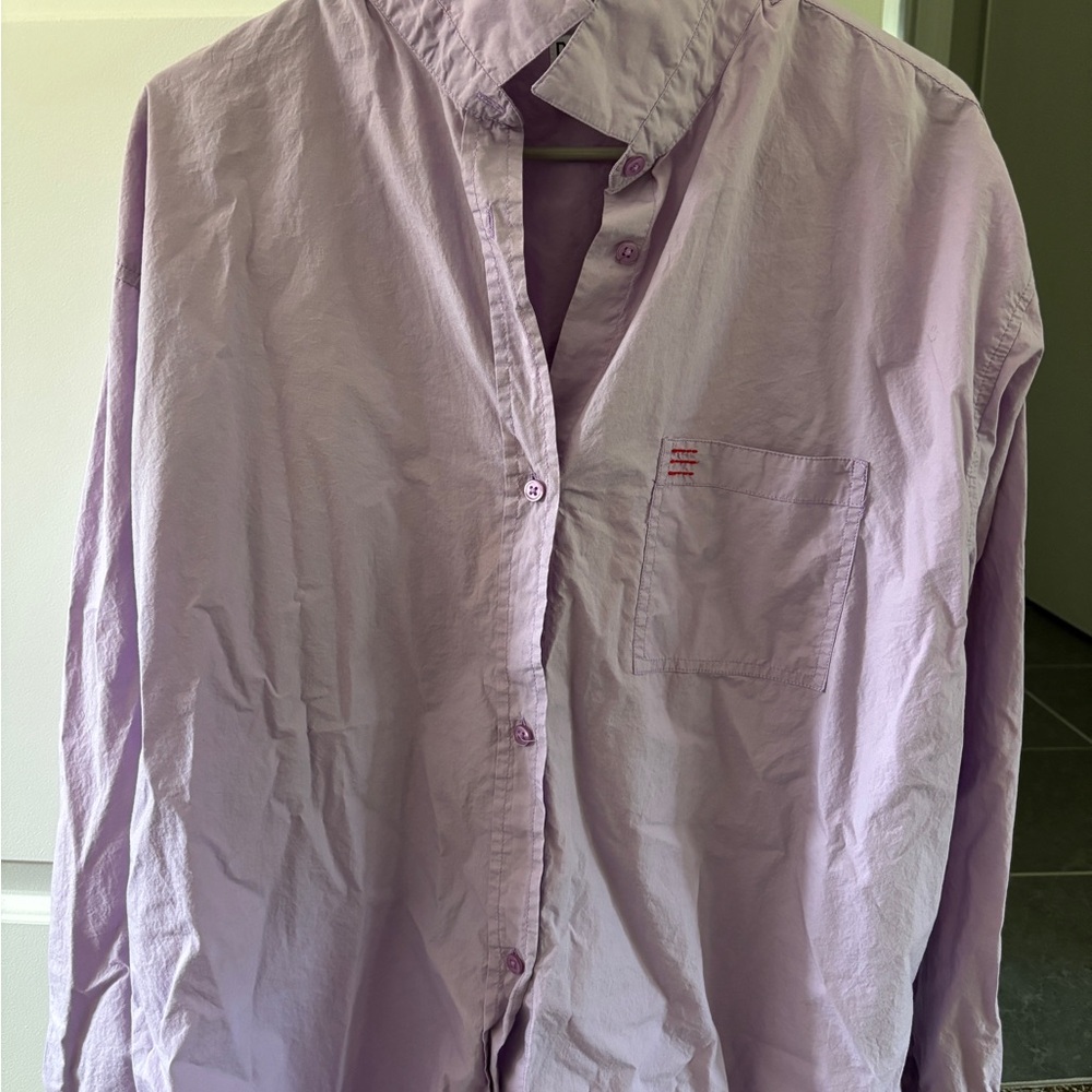 BDG Men's Lavender Shirt Jacket